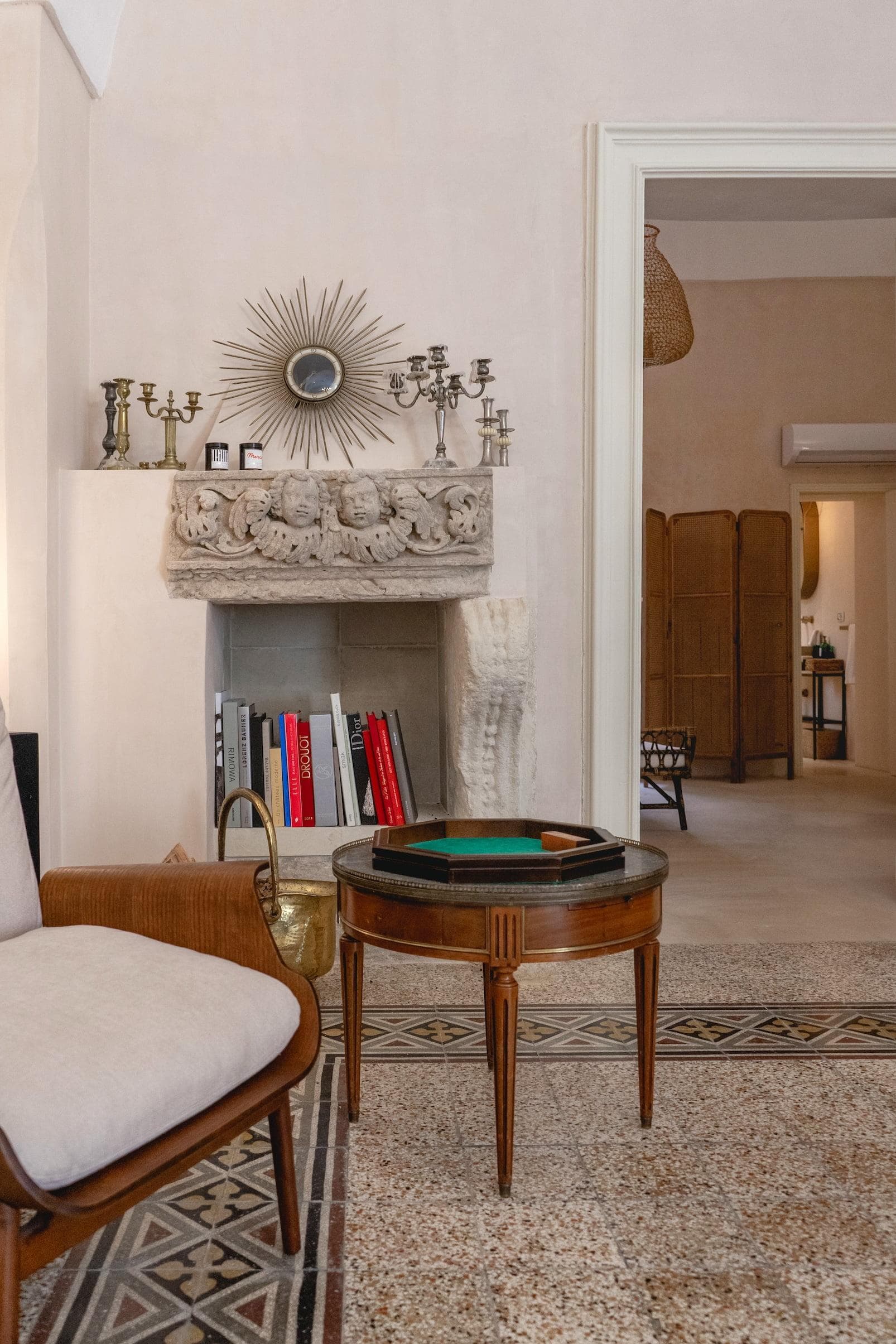Le salon de Casa a Corte.