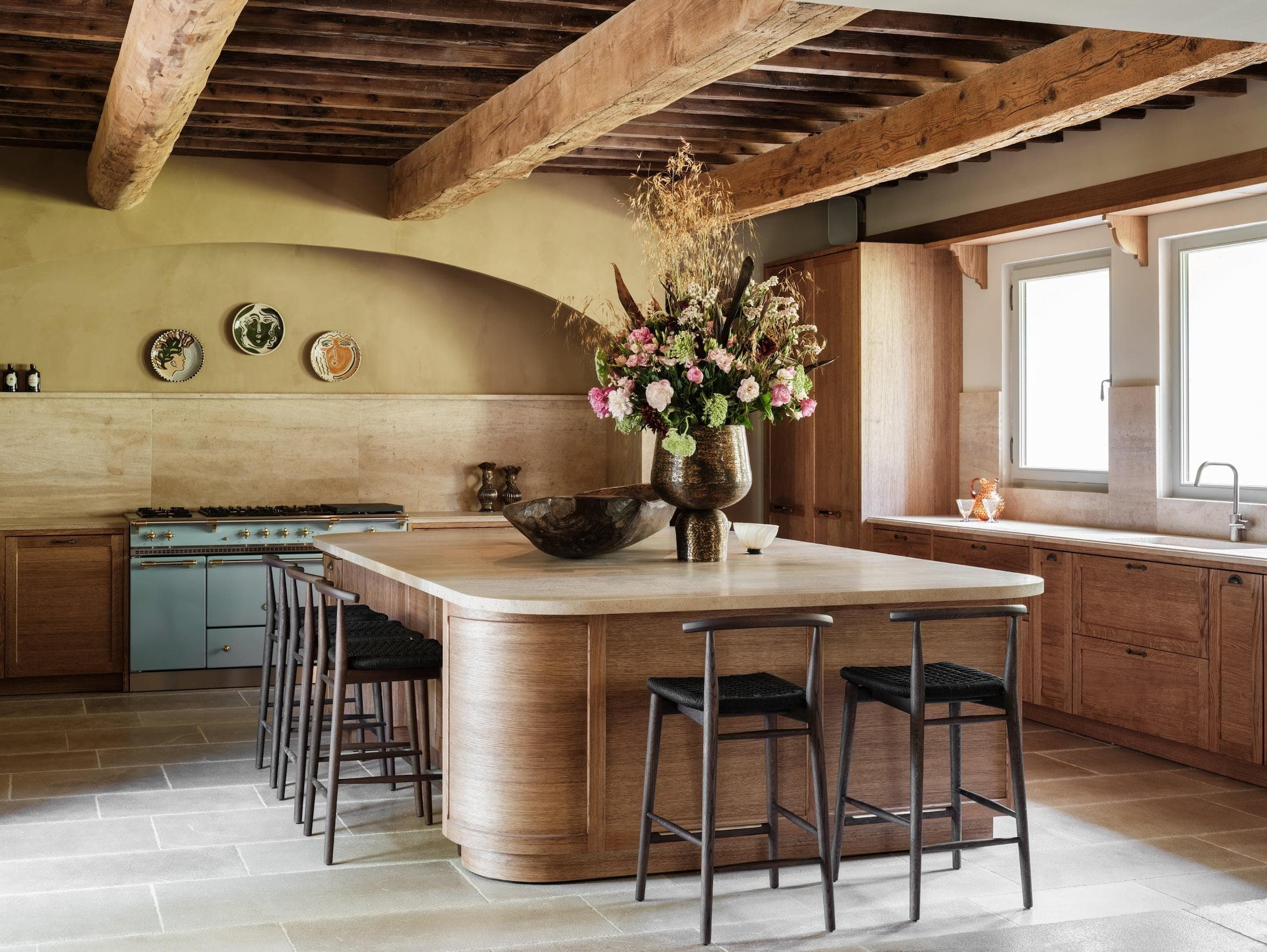 The very spacious kitchen where you can cook up a storm (or call in a chef).