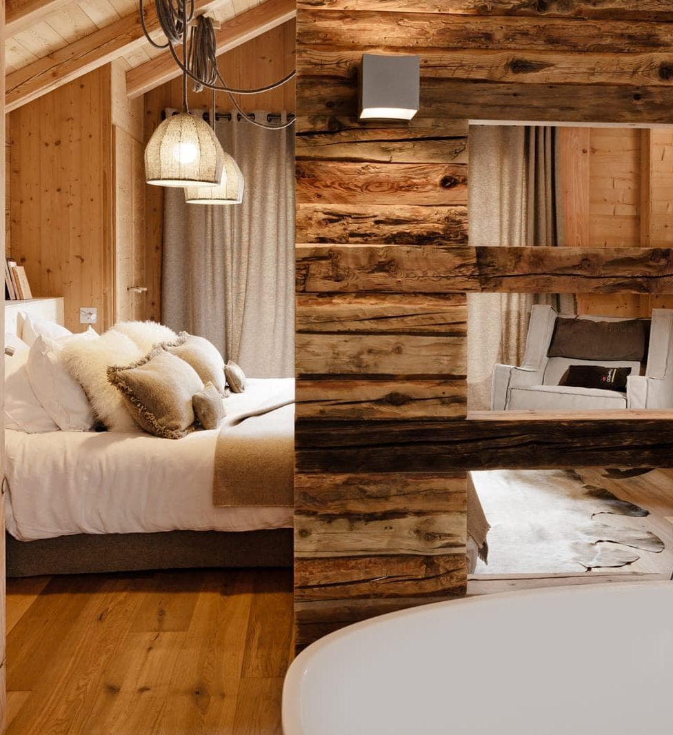 L'une des chambre en-suite.