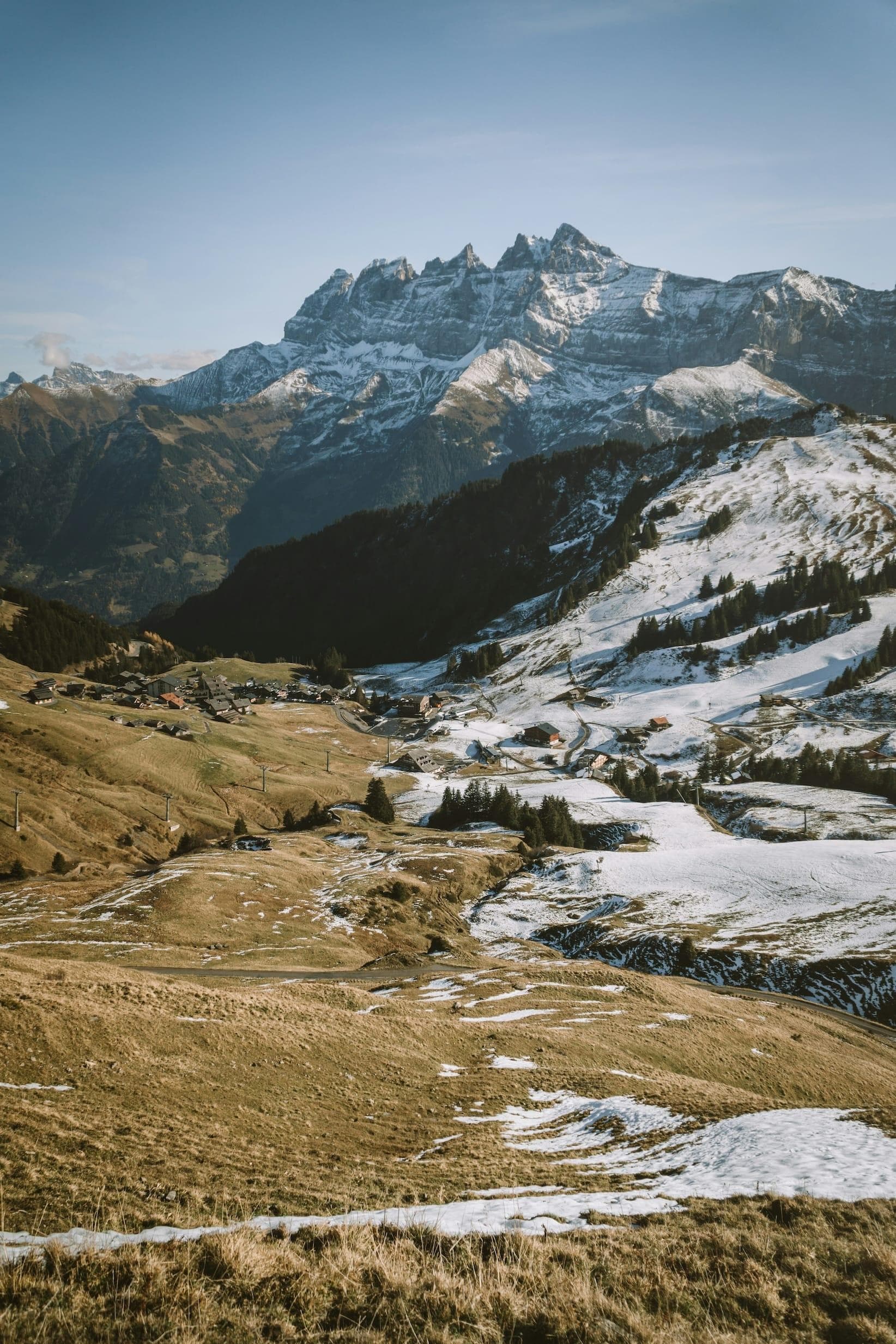 Les Portes du Soleil en Suisse. © Yannick Van Houtven