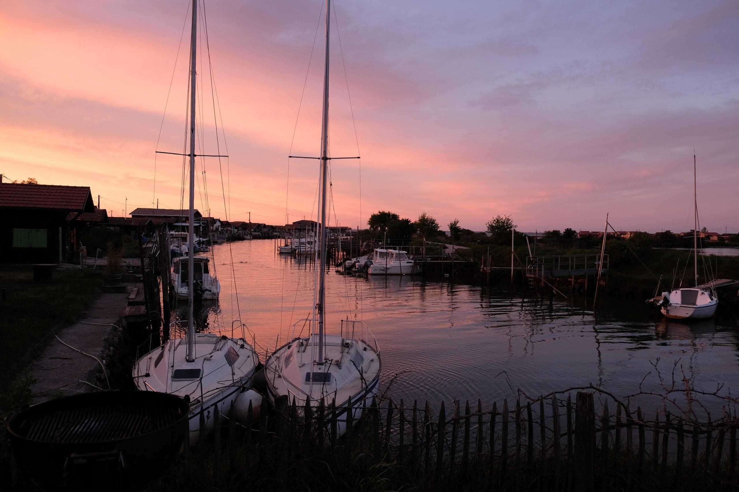 As evening falls, it's time for a sunset dinner.