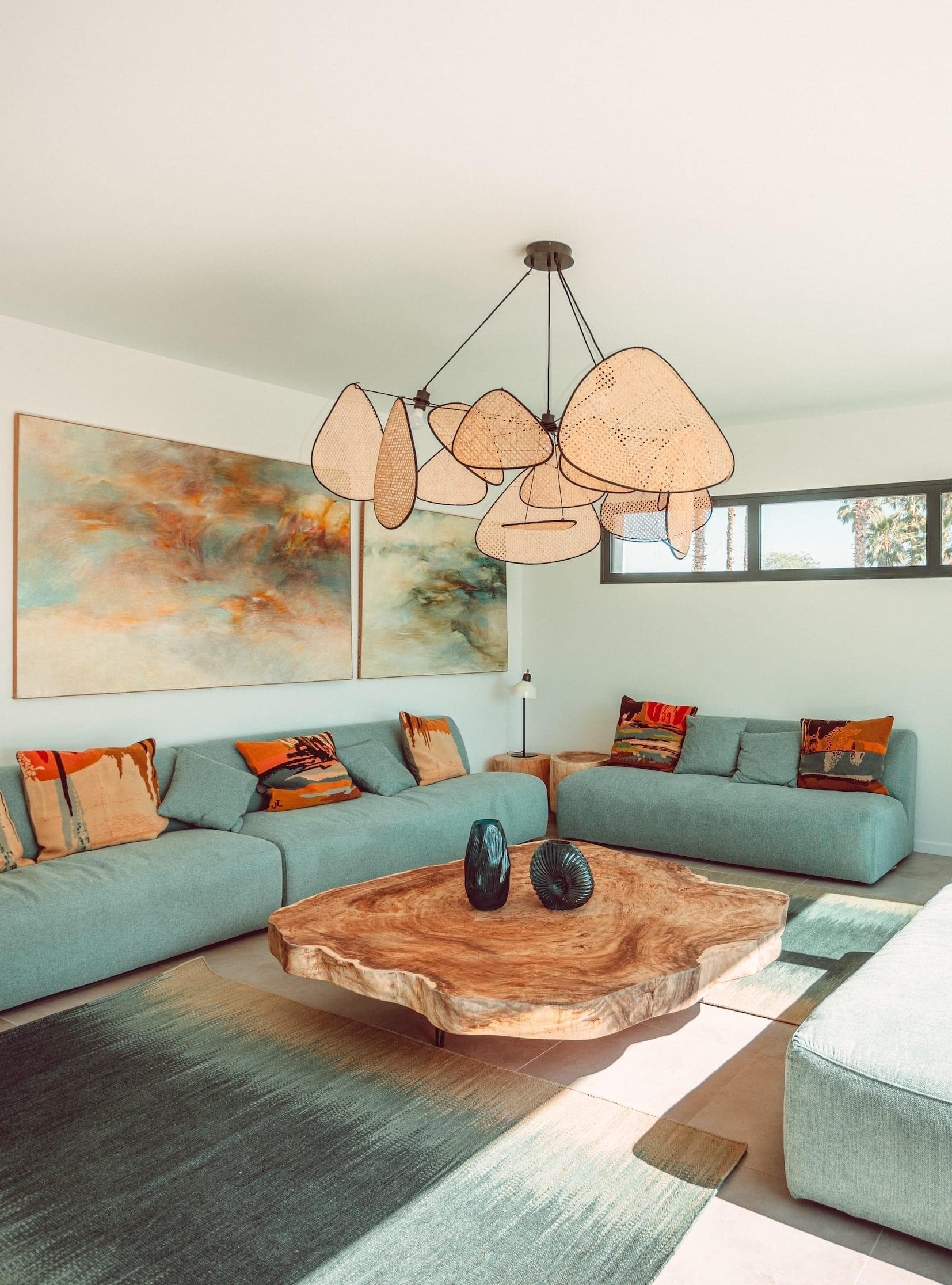 Le salon de U Magazinu. © Thibaut Dini