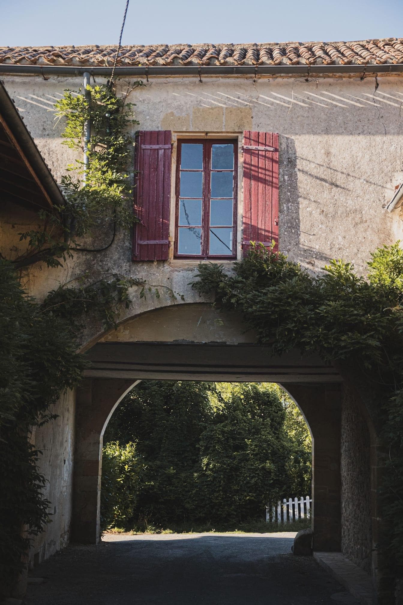 Le fameux arche de la maison. © Baptiste Namur