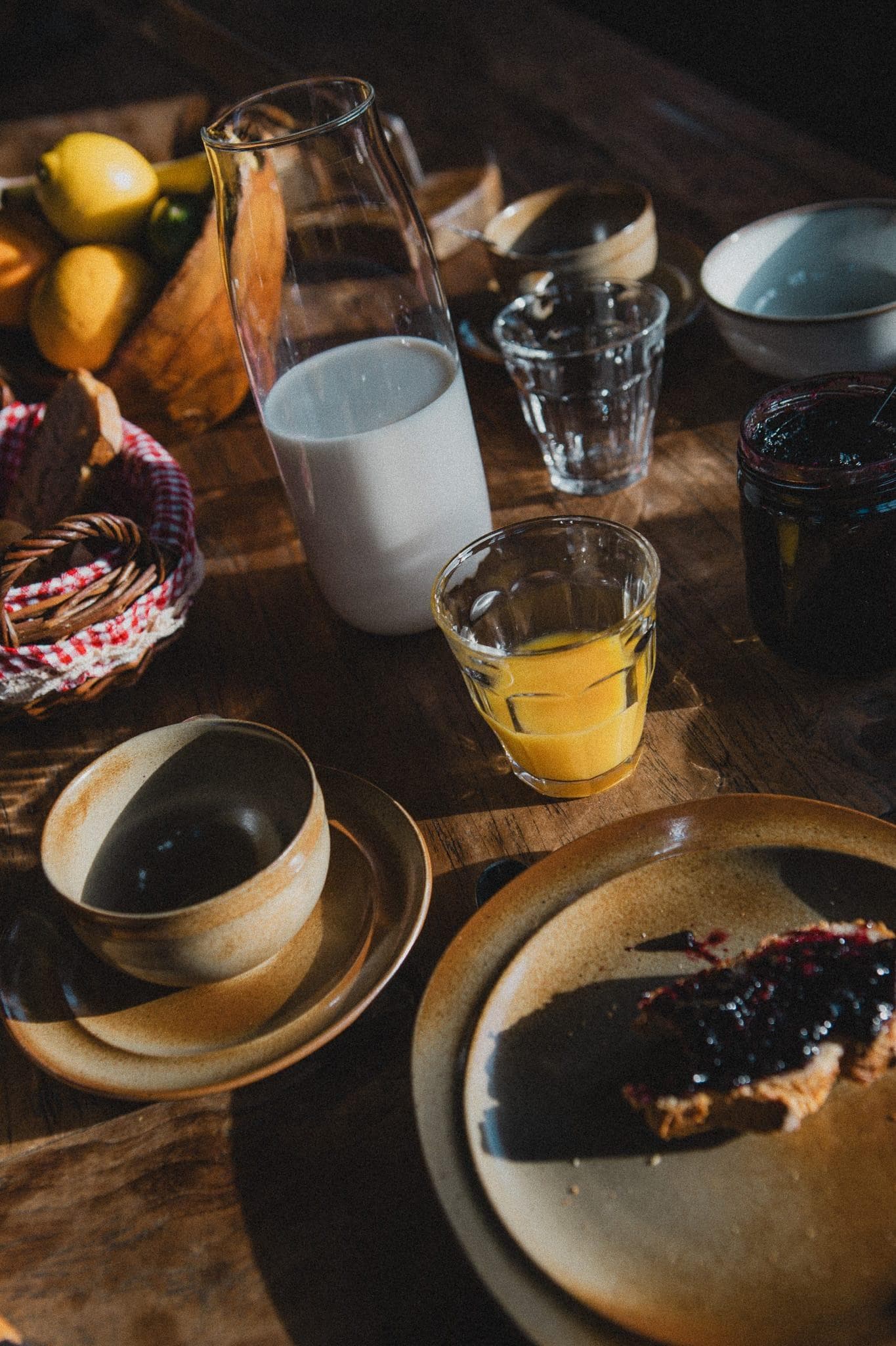 The breakfast, local and delicious! © Agathe Boudin