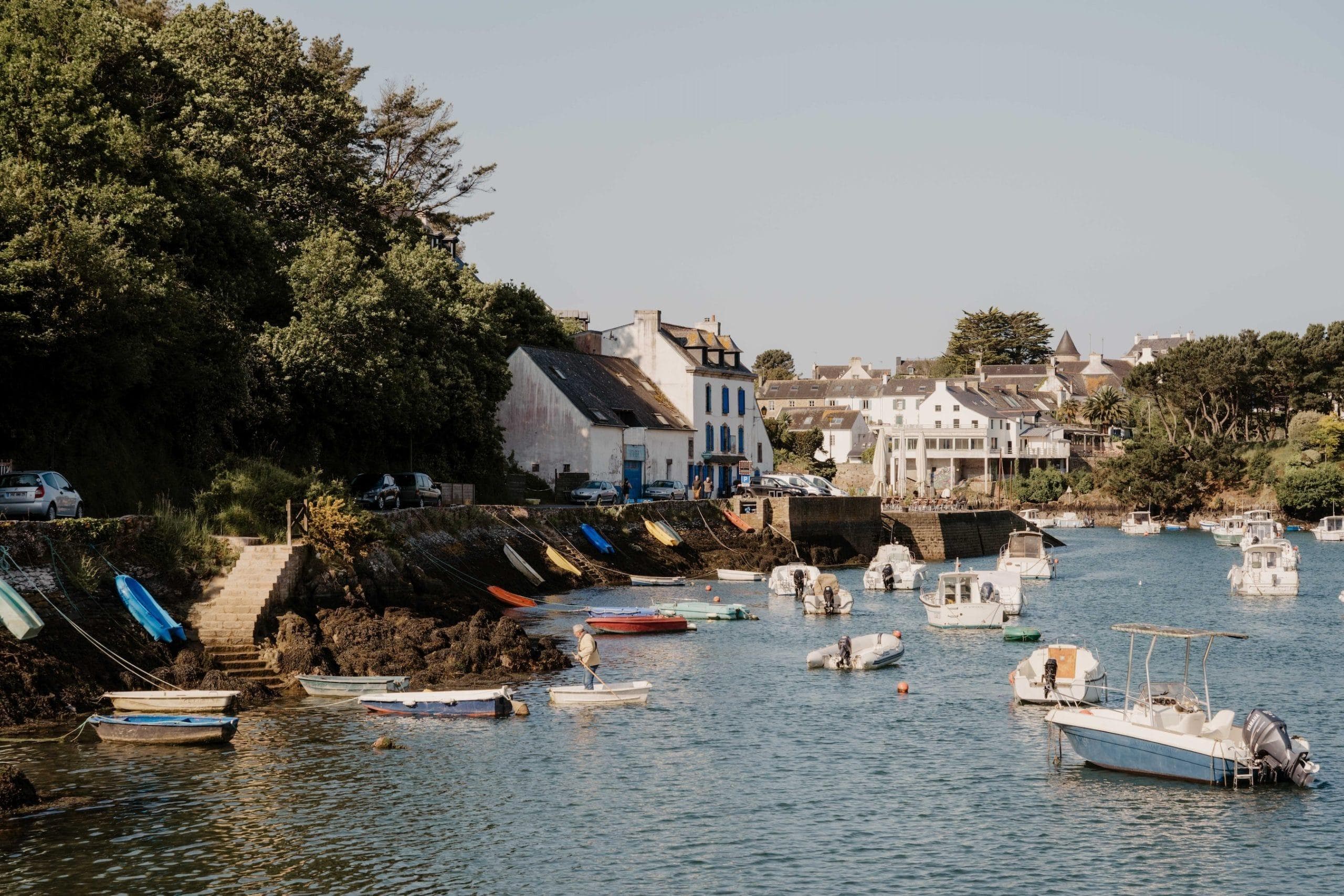 Le charmant port de Doëlan. © Charles Seguy