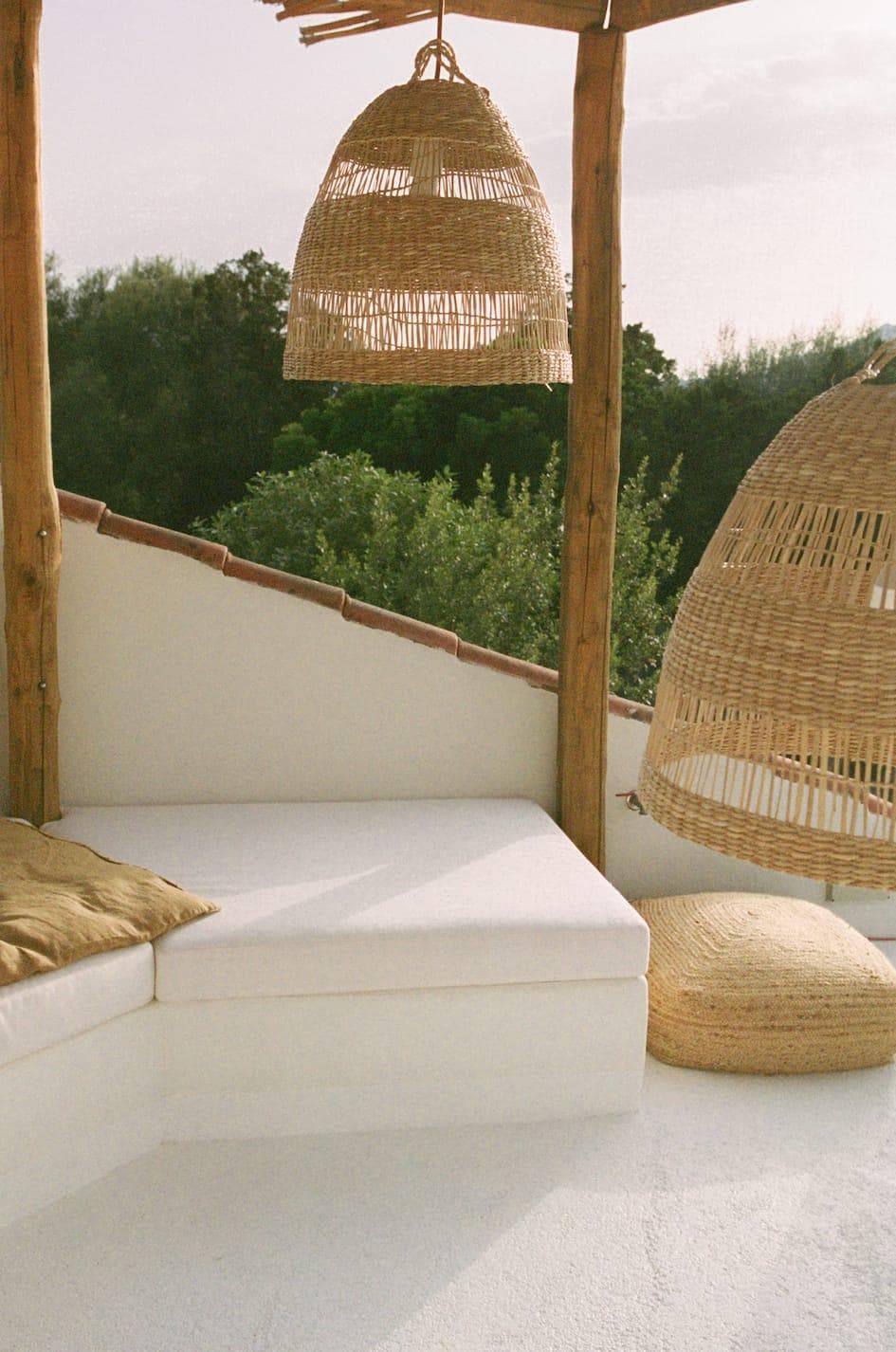 Le rooftop de Villa Mama Smeralda où admirer le paysage en se dorant la pilule. © Debbie Trouebarch