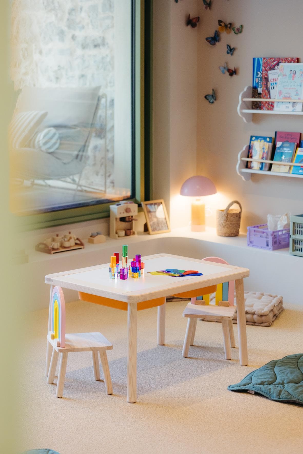 Every detail of the house has been designed with the little ones in mind. © A. Di Francesco
