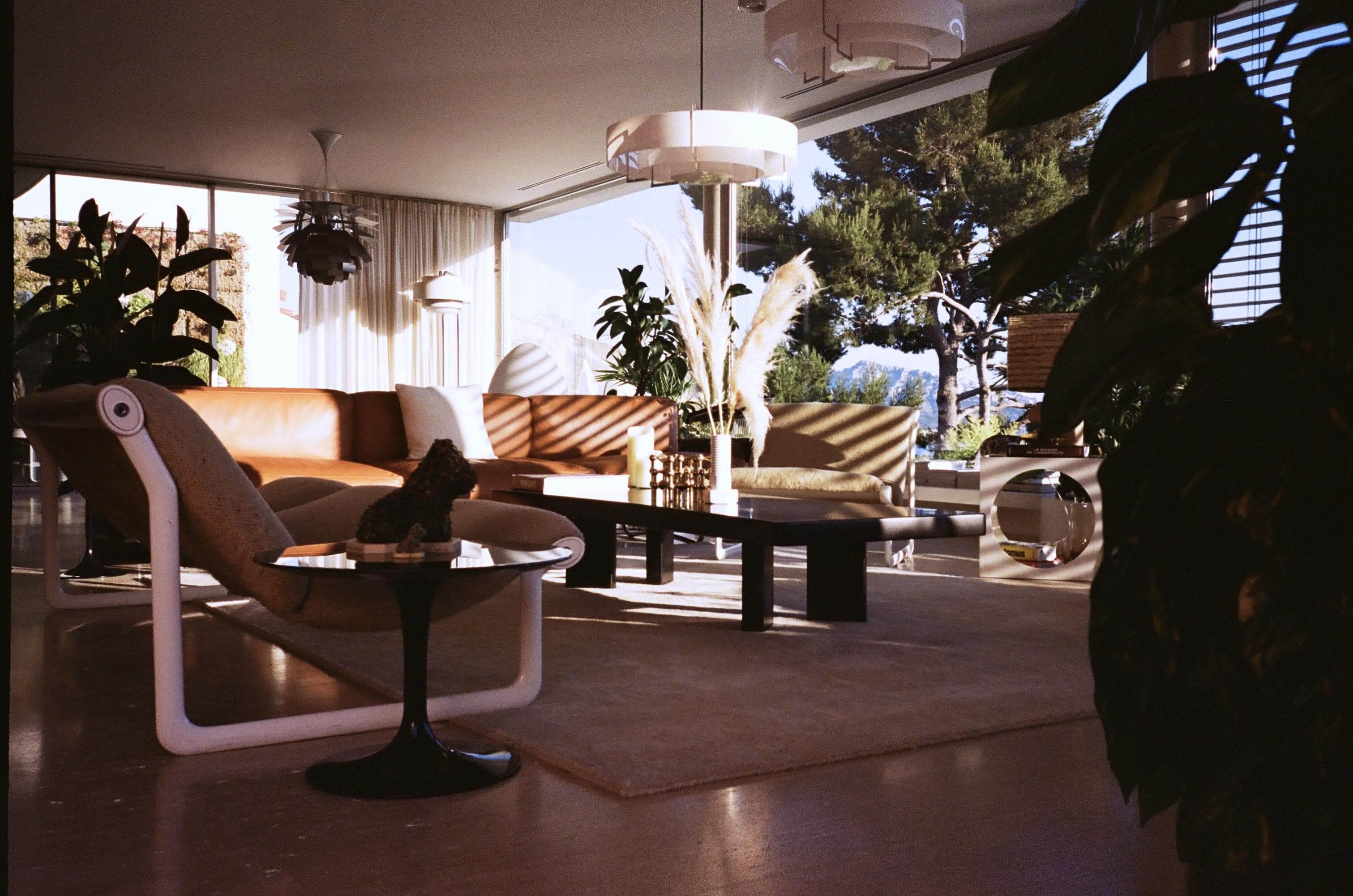 Villa Sunset's living room. © Audrey Colombani