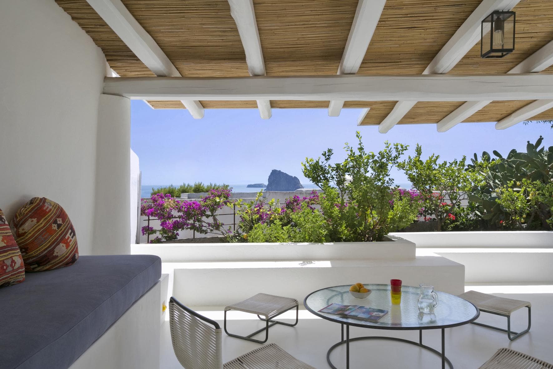 The lovely terrace where you can enjoy the view. © Studio Tamara