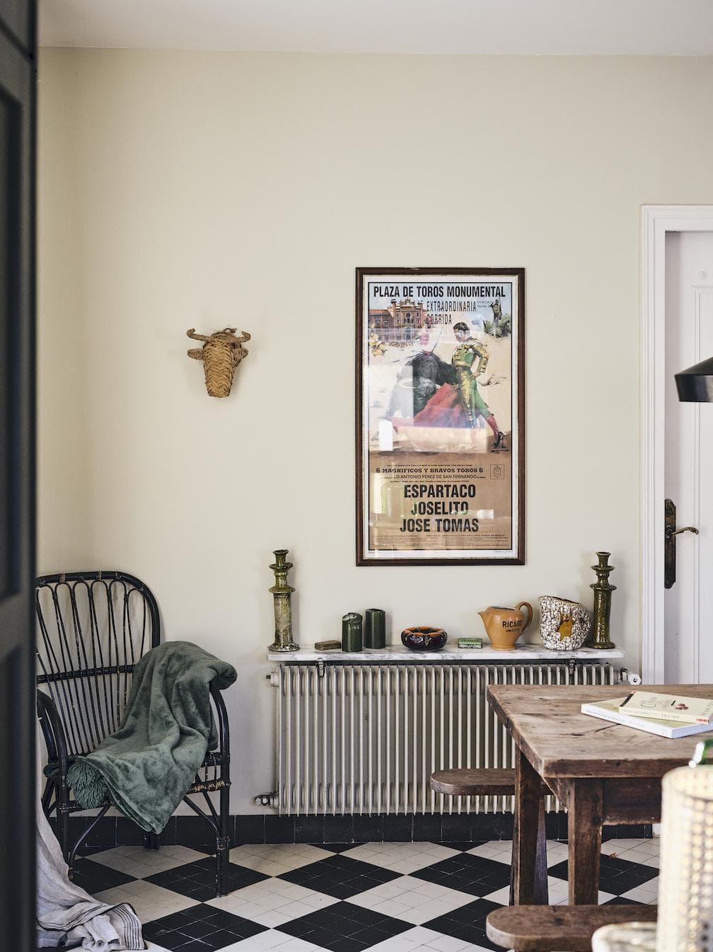 In every room, beautiful objects to admire.