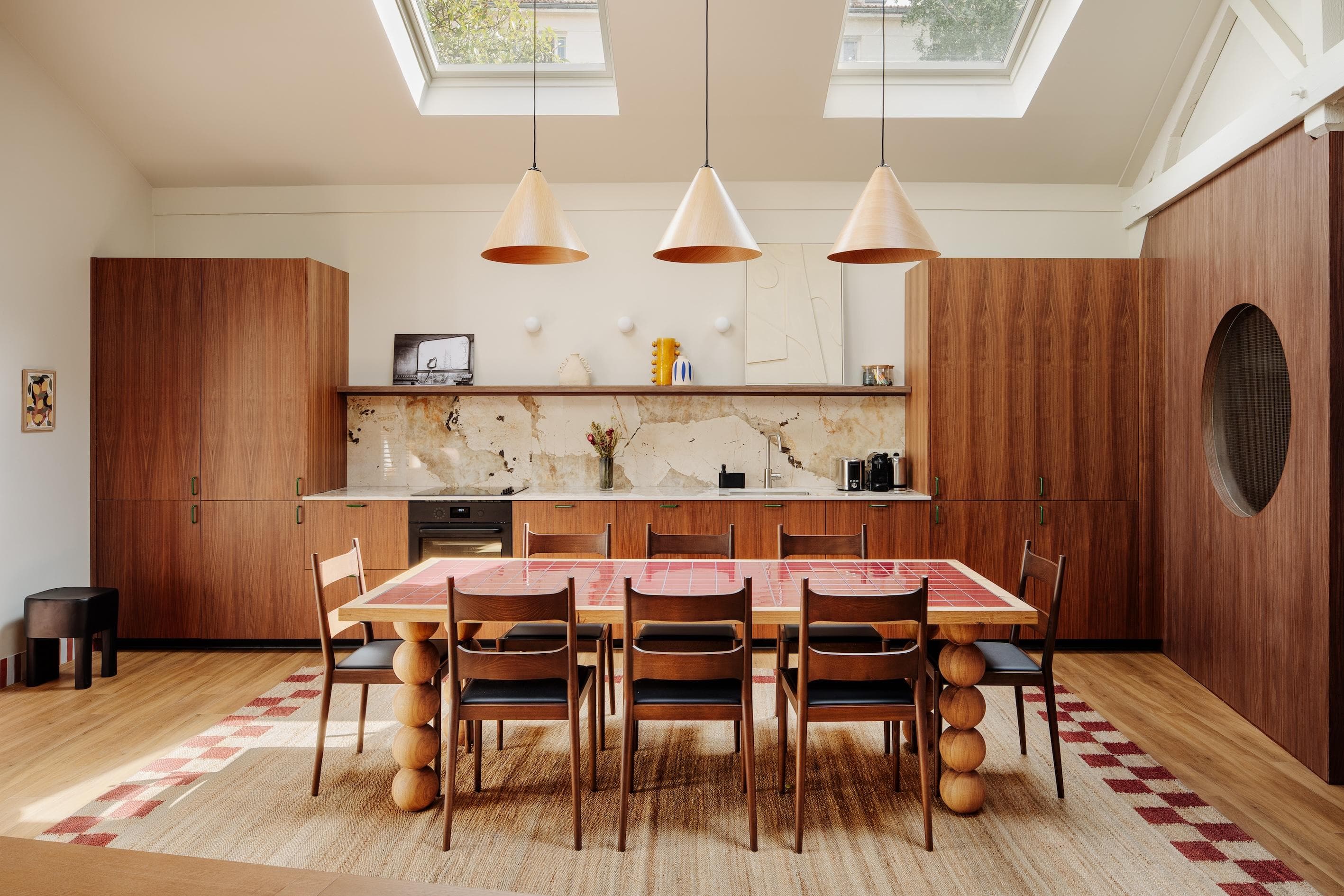 La jolie salle à manger de Carrières.