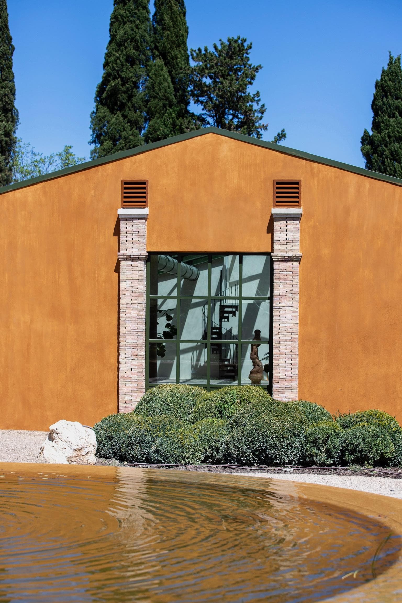 La vaste serre à transformer selon les envies.