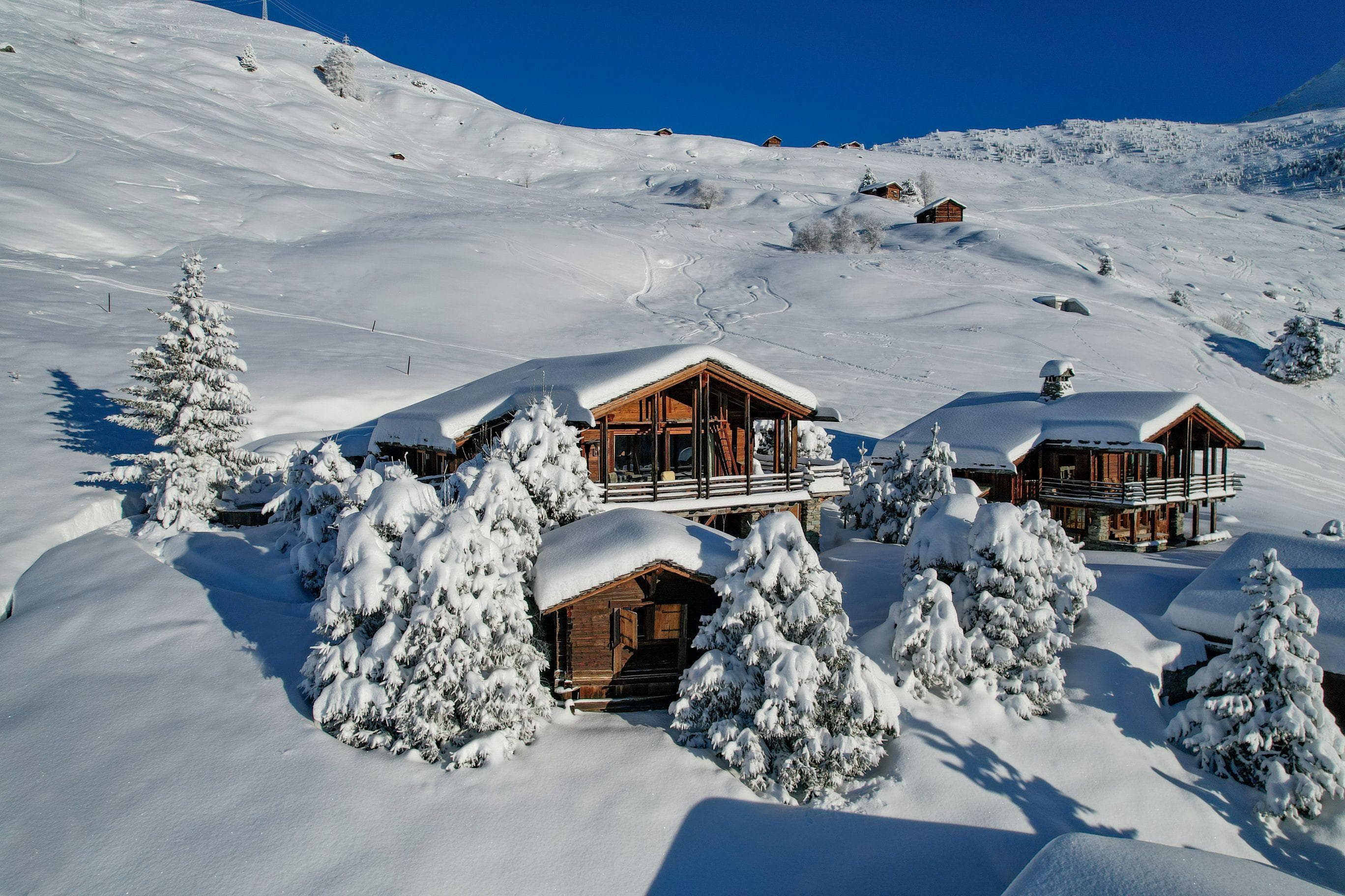 Le chalet Bibi de l'extérieur