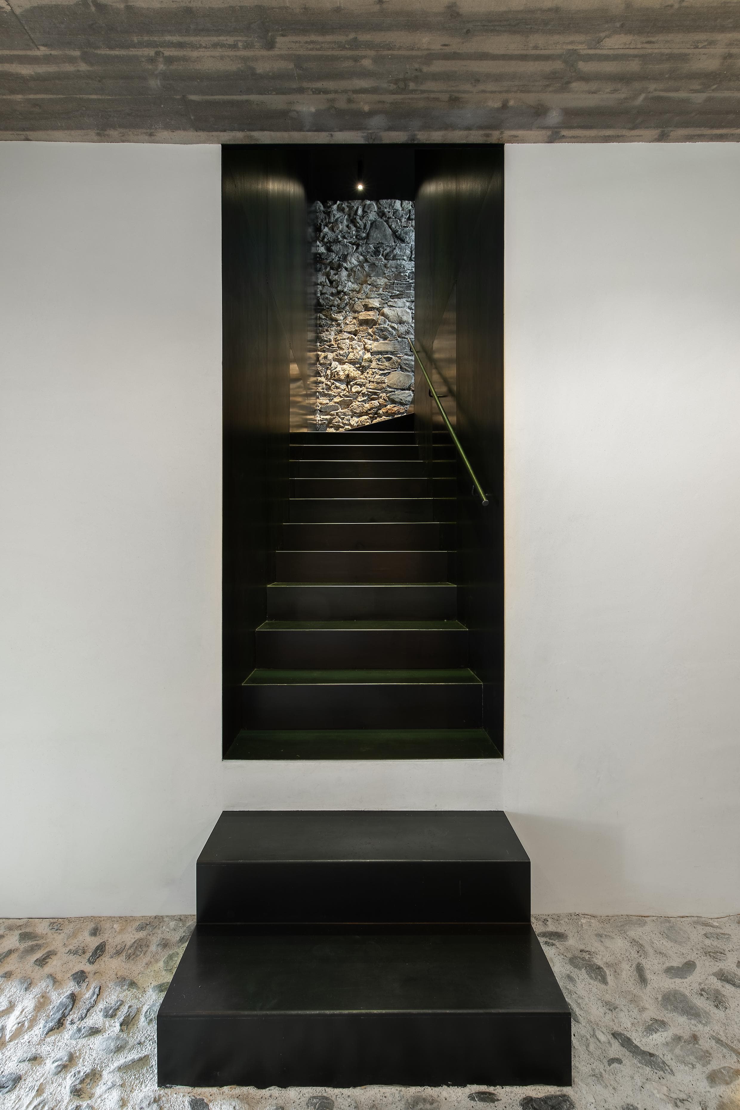 The beautiful black stairs of Randulin. © Ramona Balaban