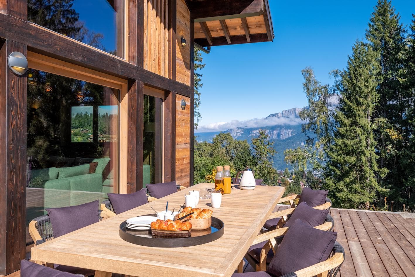 Terrasse du Chalet Diane