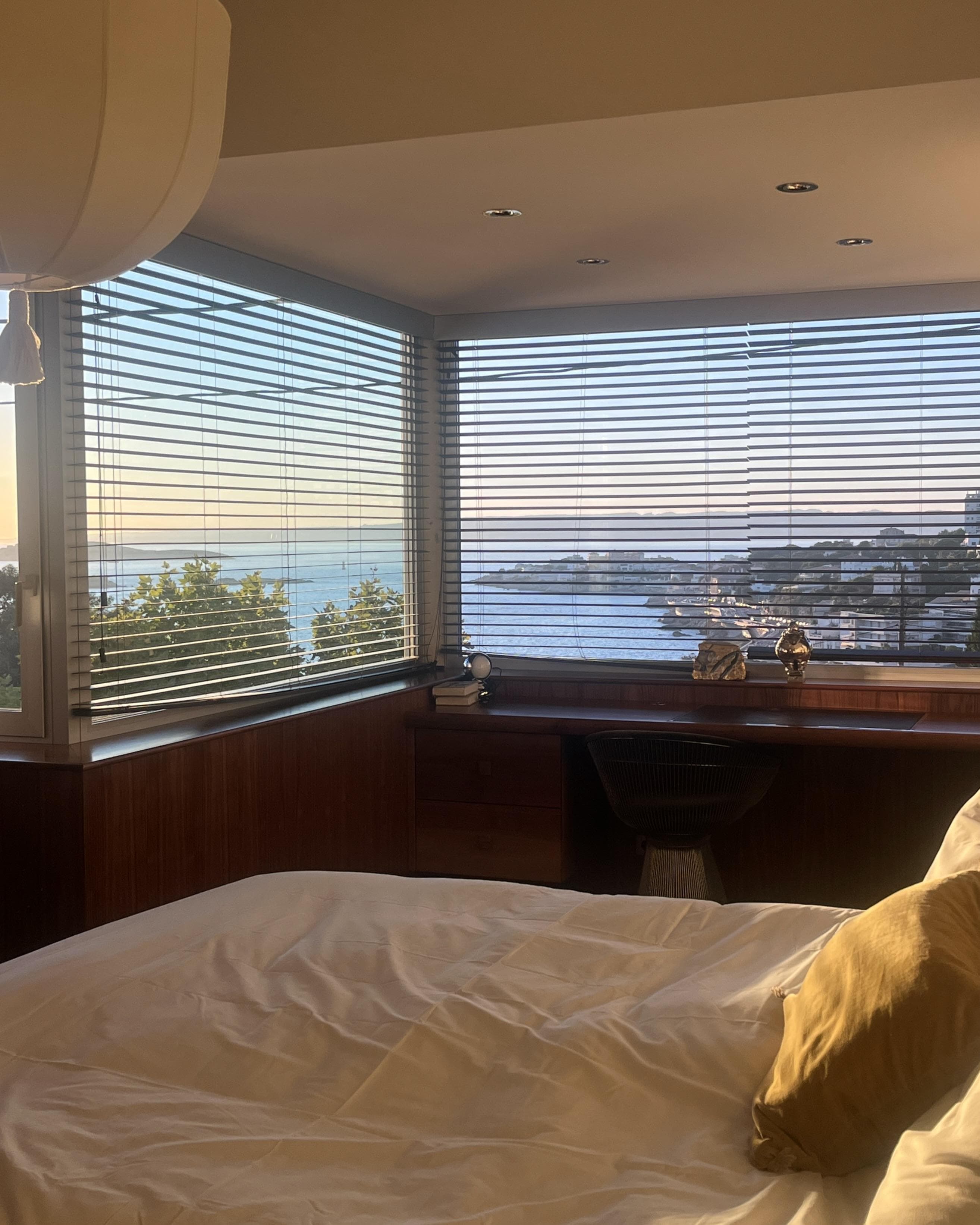 View of the Mediterranean Sea from Domino Three House