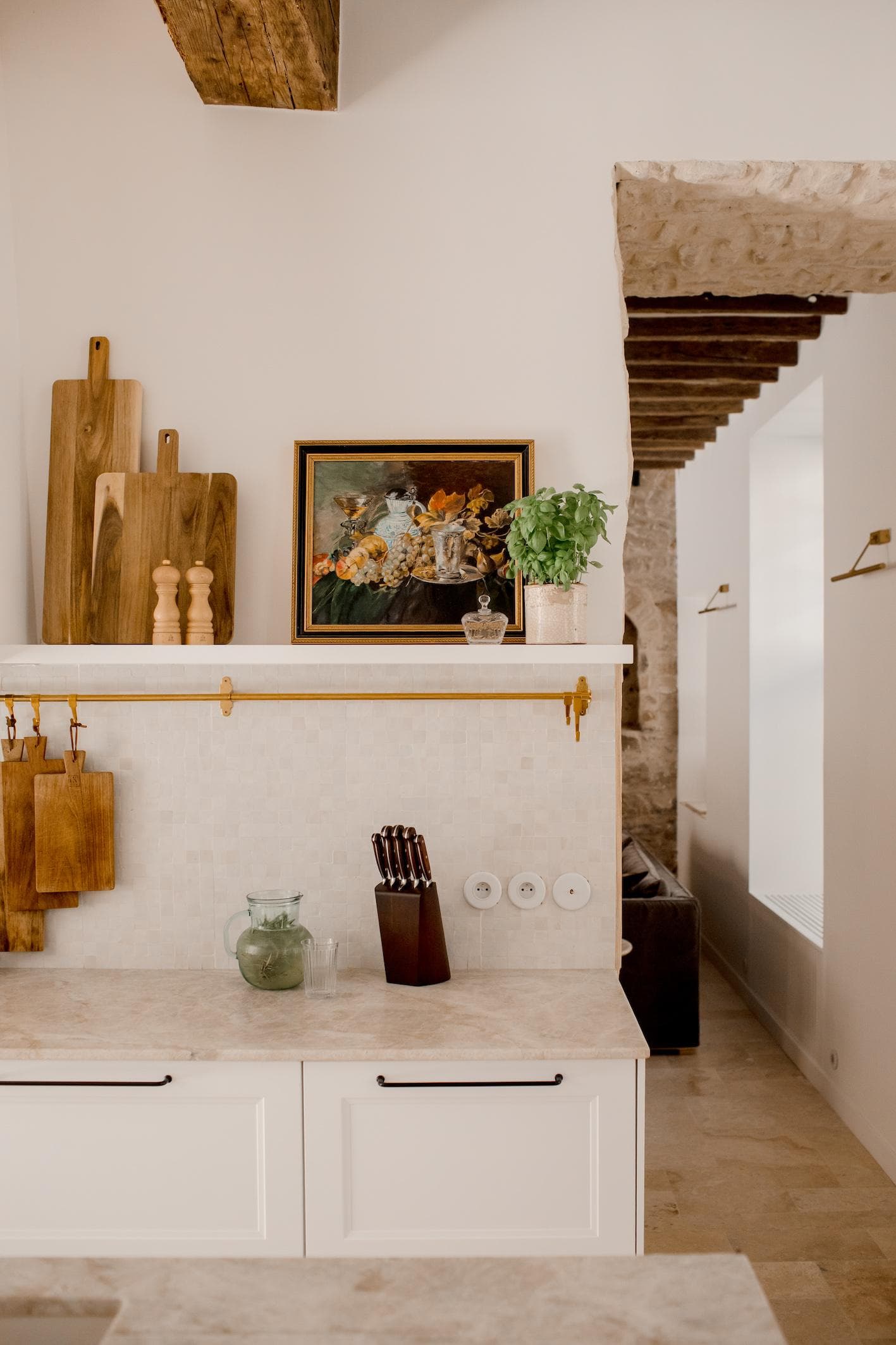 The lovely kitchen where you can cook up delicious meals.