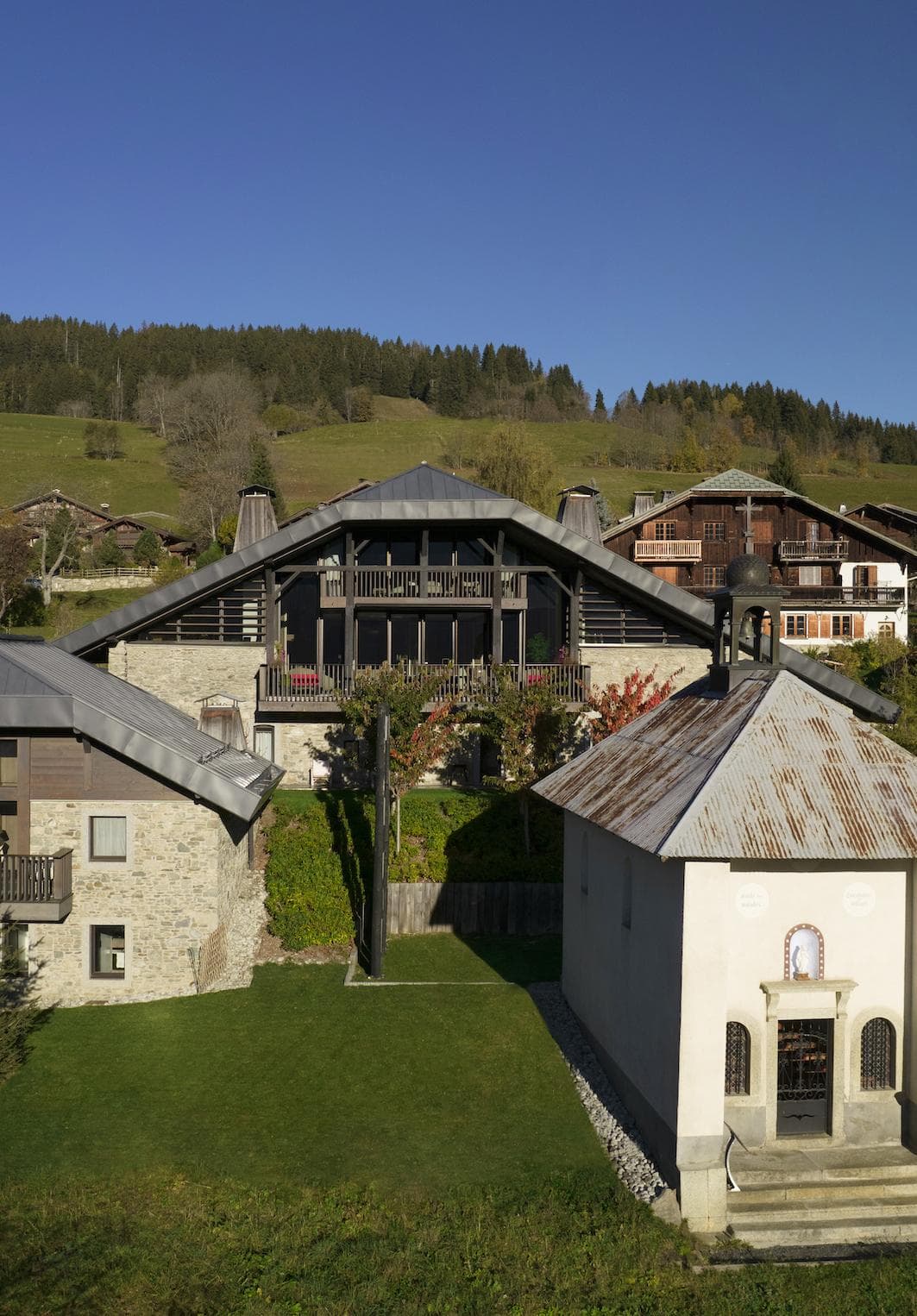 Bienvenue à La Ferme du Mont Blanc. © Gaëlle Le Boulicaut