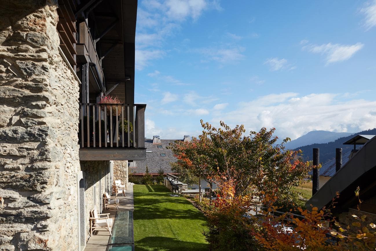 La Ferme du Mont Blanc l'été. © Gaëlle Le Boulicaut