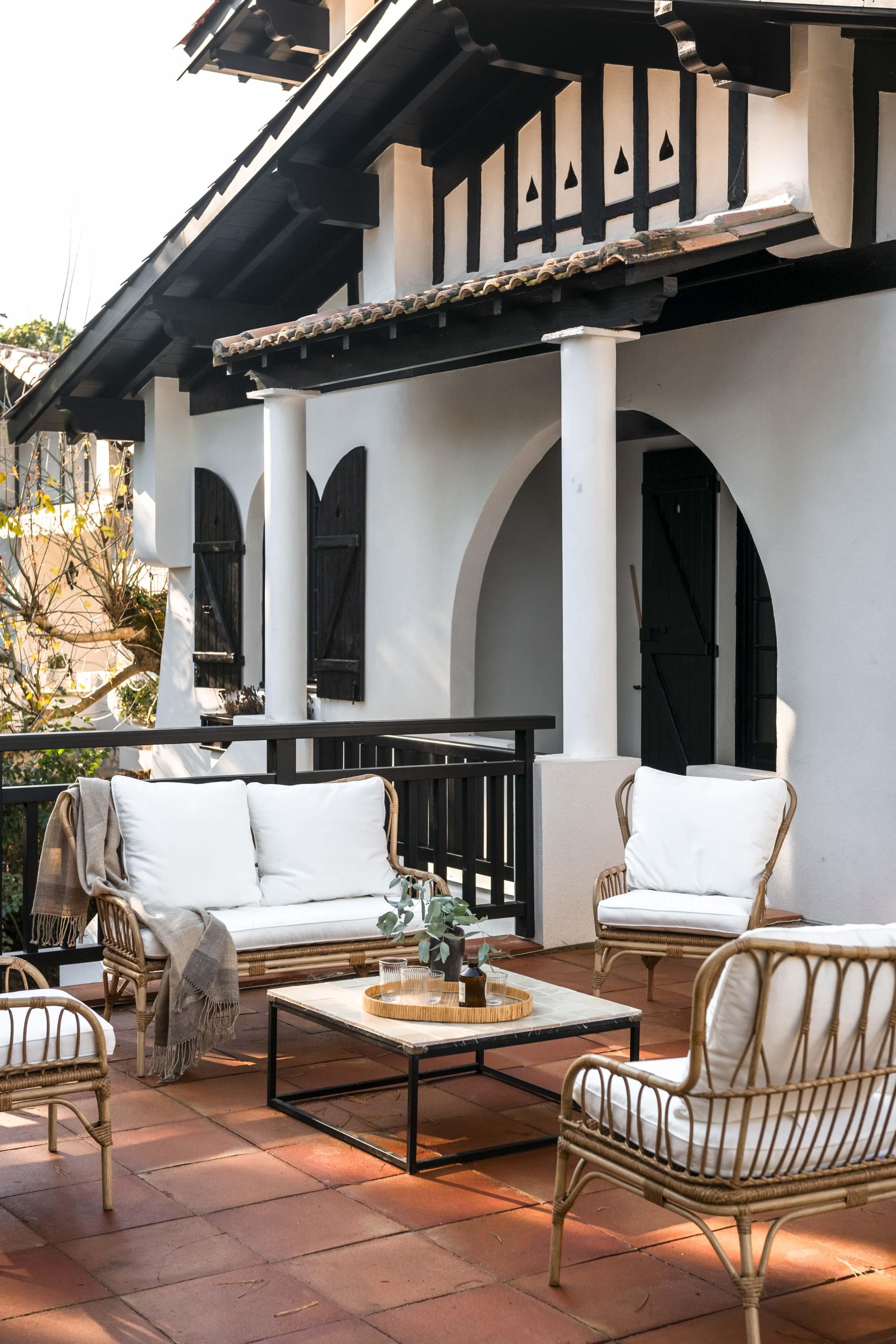 La jolie terrasse où terminer la journée.