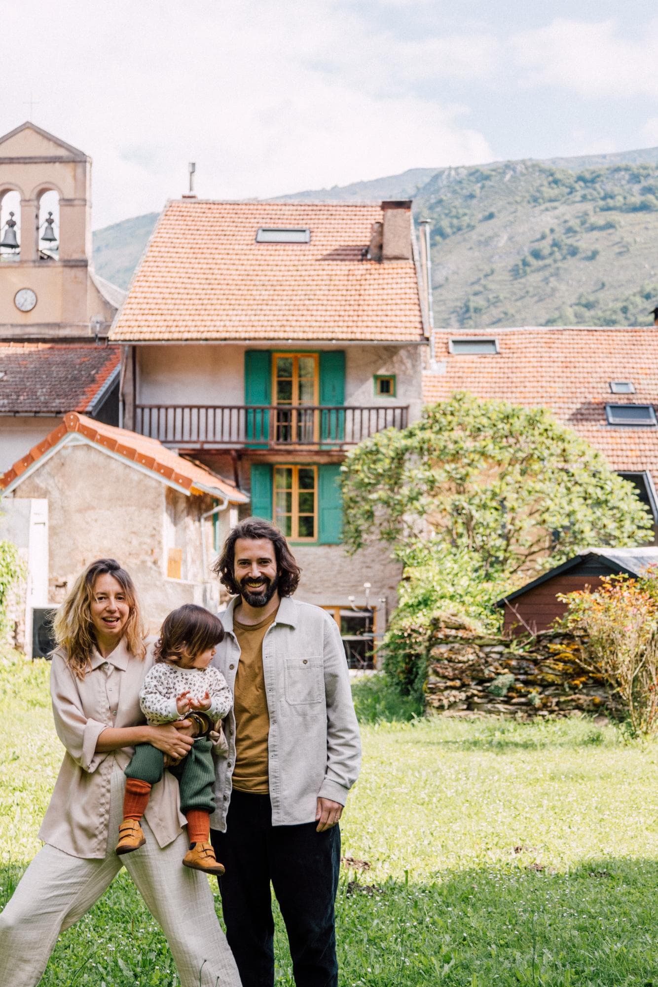 La joyeuse famille à qui l'on doit Maison Les Années. © Marine Le Berre