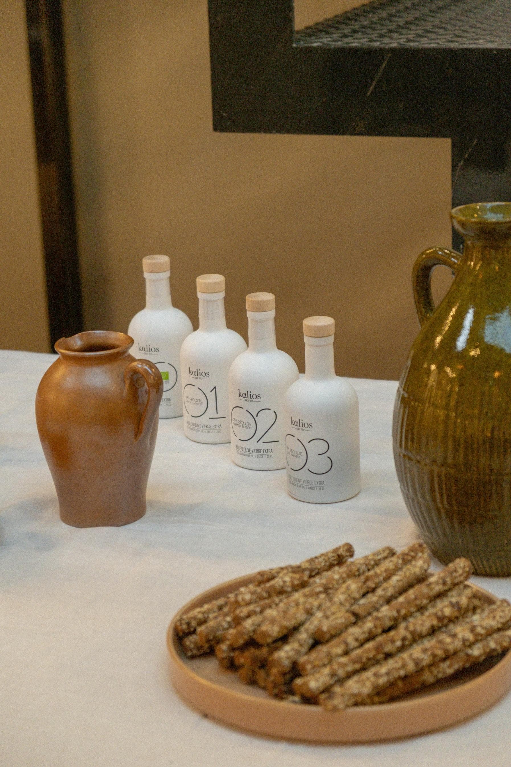 A taste of Greece at La Cristallerie thanks to Kalios. © Laura Strauss