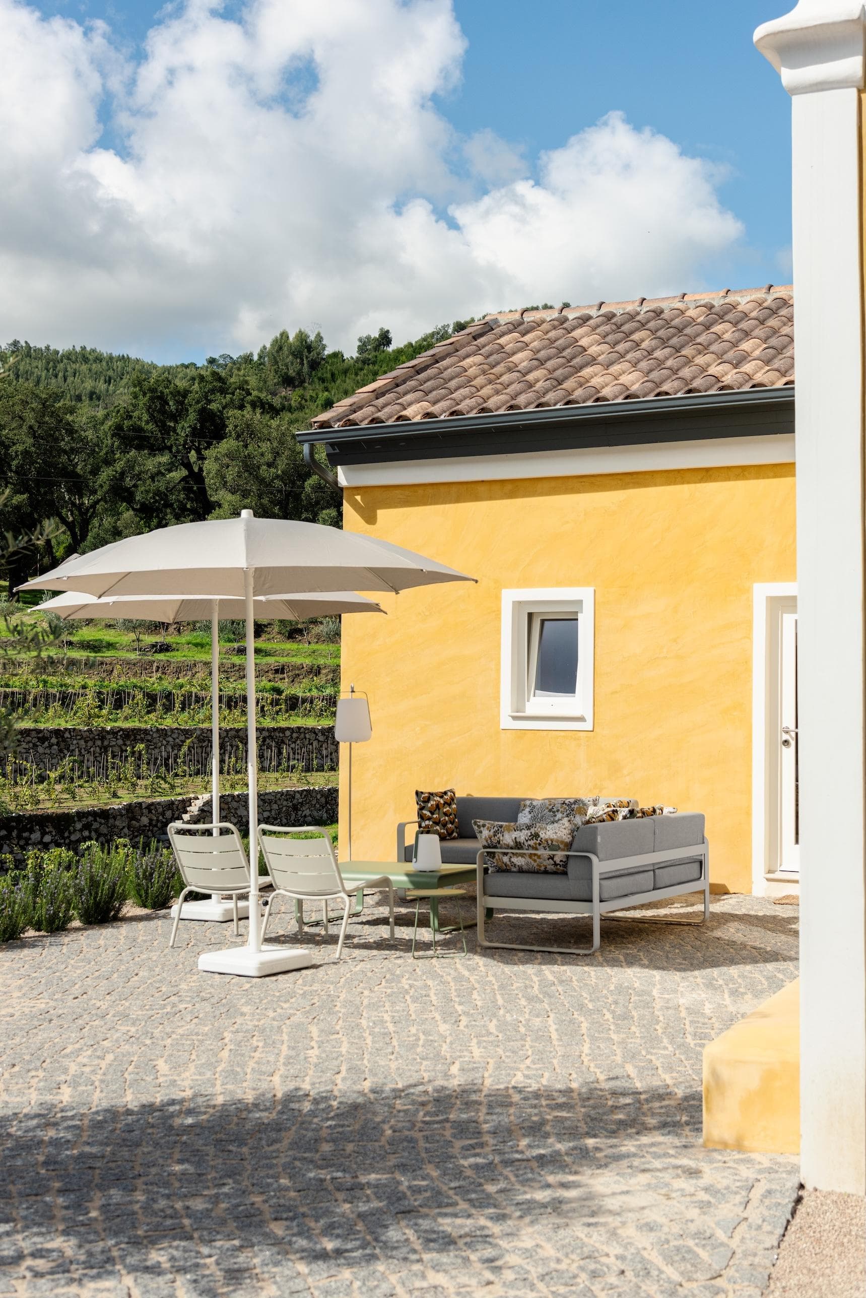 The sunlit Yellow House. © Zavial Studio