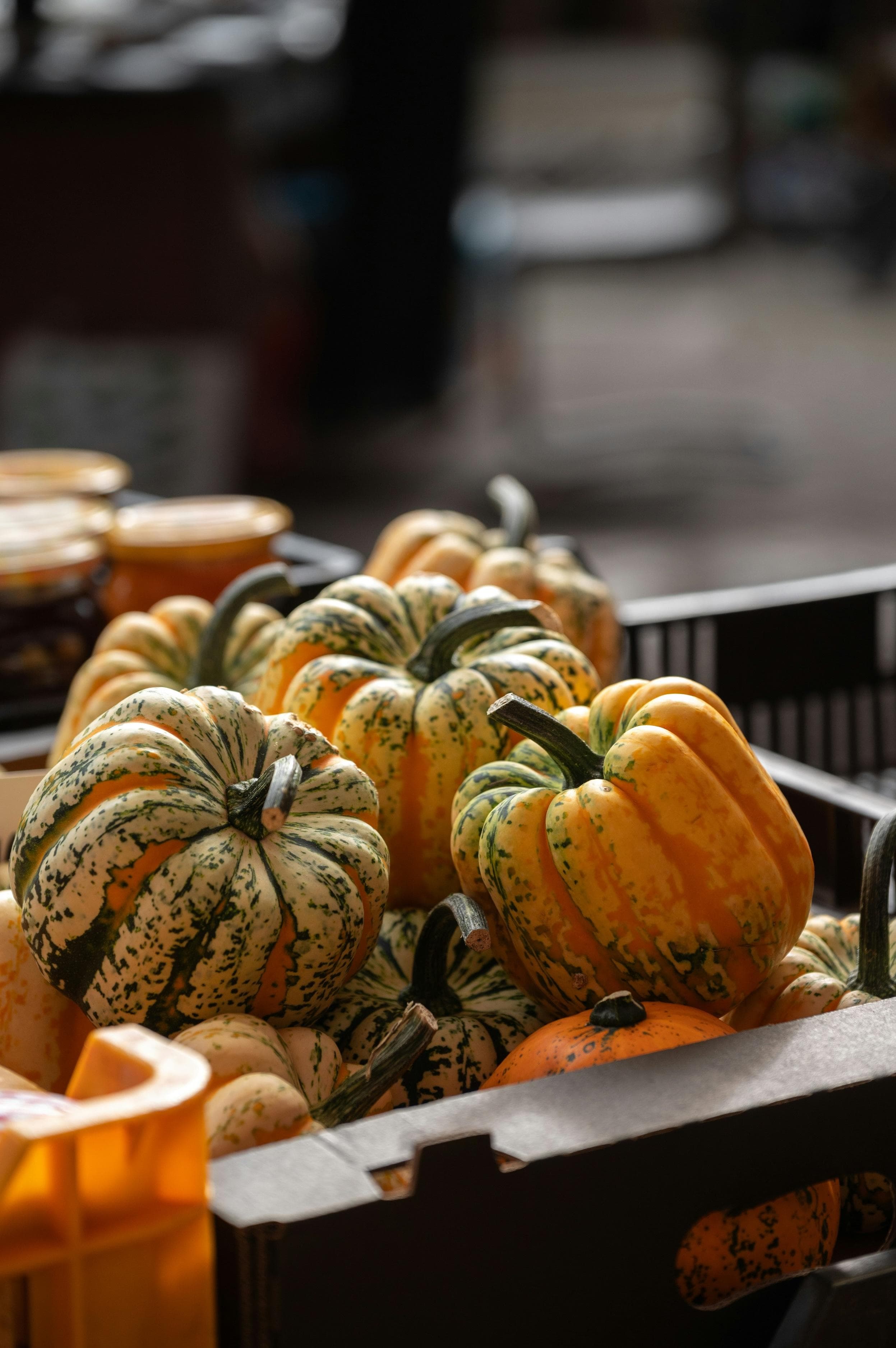 Les autres stars de la saison, ce sont bien évidemment les courges. © Alexandra