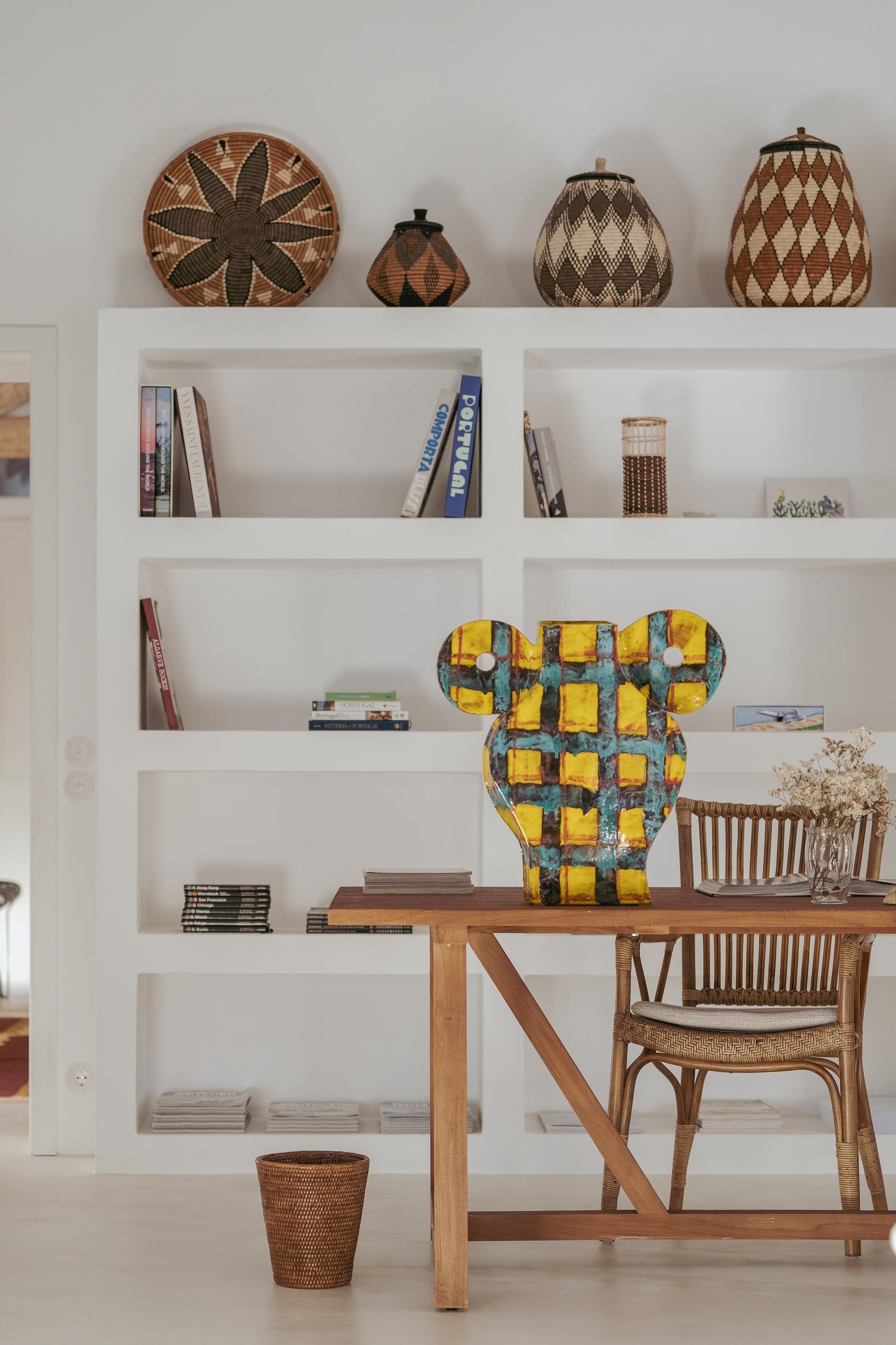 The vintage objects unearthed by Jacques Grange. © Pedro Martinstavares